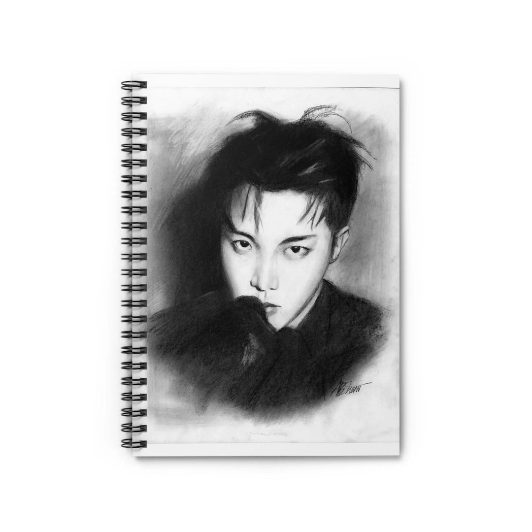 J-Hope of BTS - Notebook Printify - Adam Benet Shaw