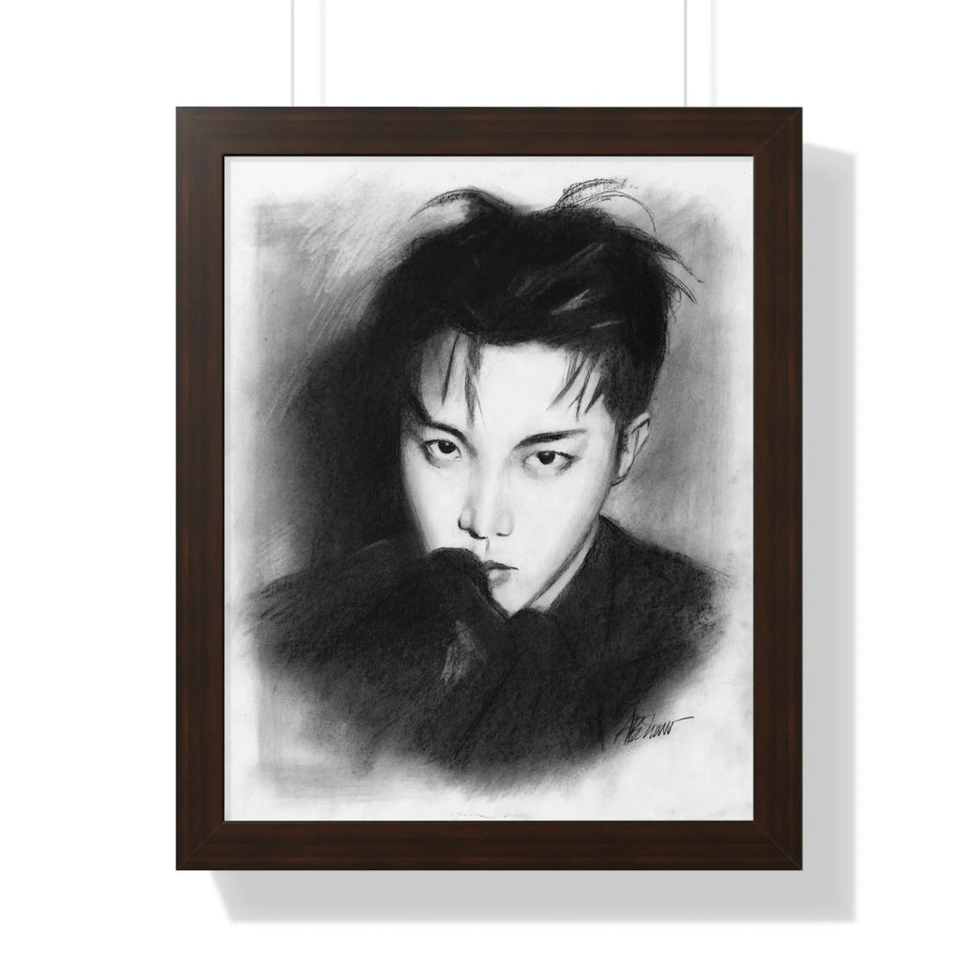 J-Hope of BTS - Poster Printify - Adam Benet Shaw
