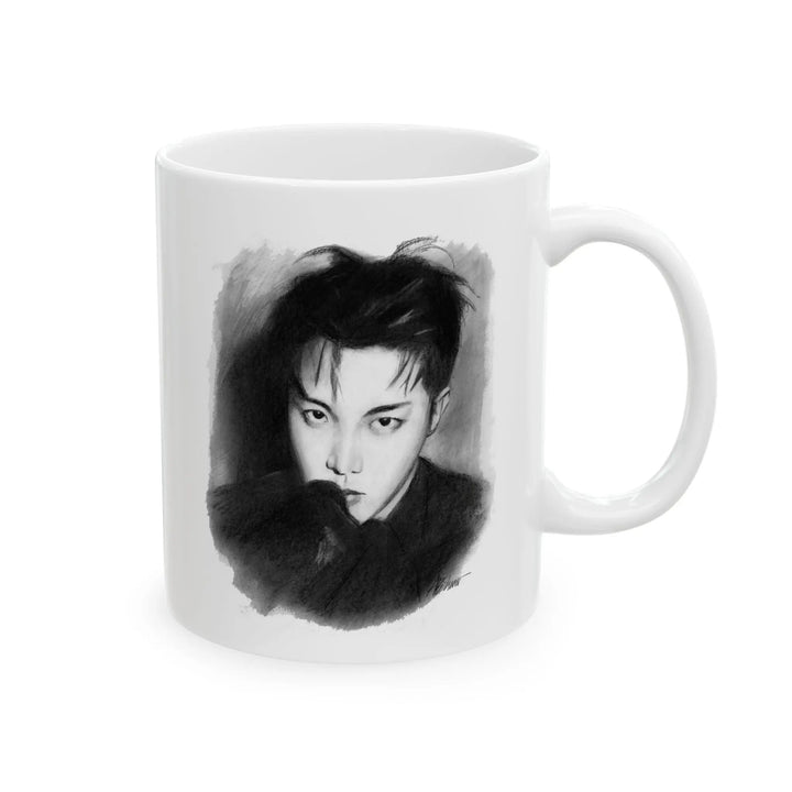 JHOPE of BTS 11oz mug Printify - Adam Benet Shaw