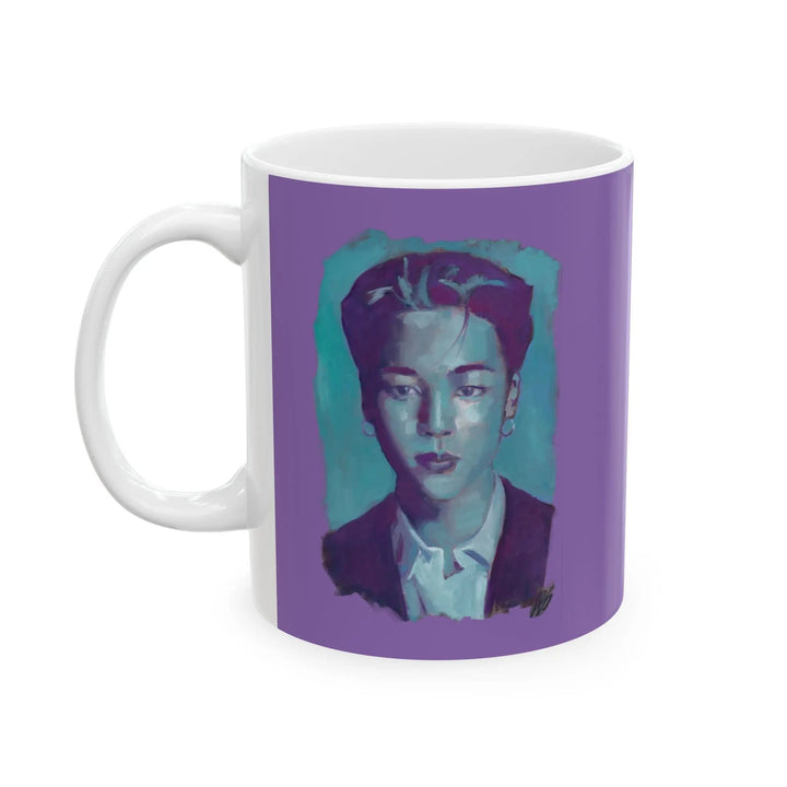 JIMIN of BTS 11 oz mug Printify - Adam Benet Shaw