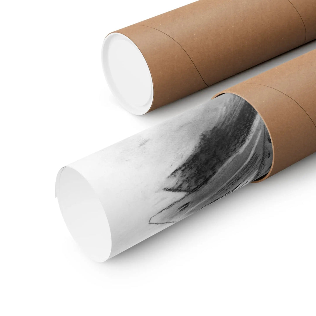 JIMIN of BTS Drawing Print Printify - Adam Benet Shaw