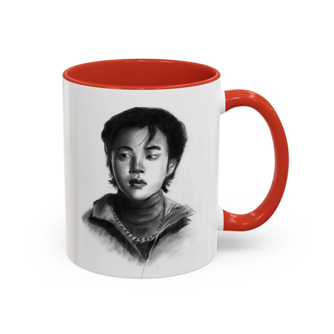 JIMIN of BTS Mug, 11oz Printify - Adam Benet Shaw