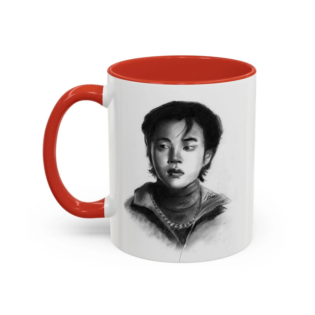 JIMIN of BTS Mug, 11oz Printify - Adam Benet Shaw