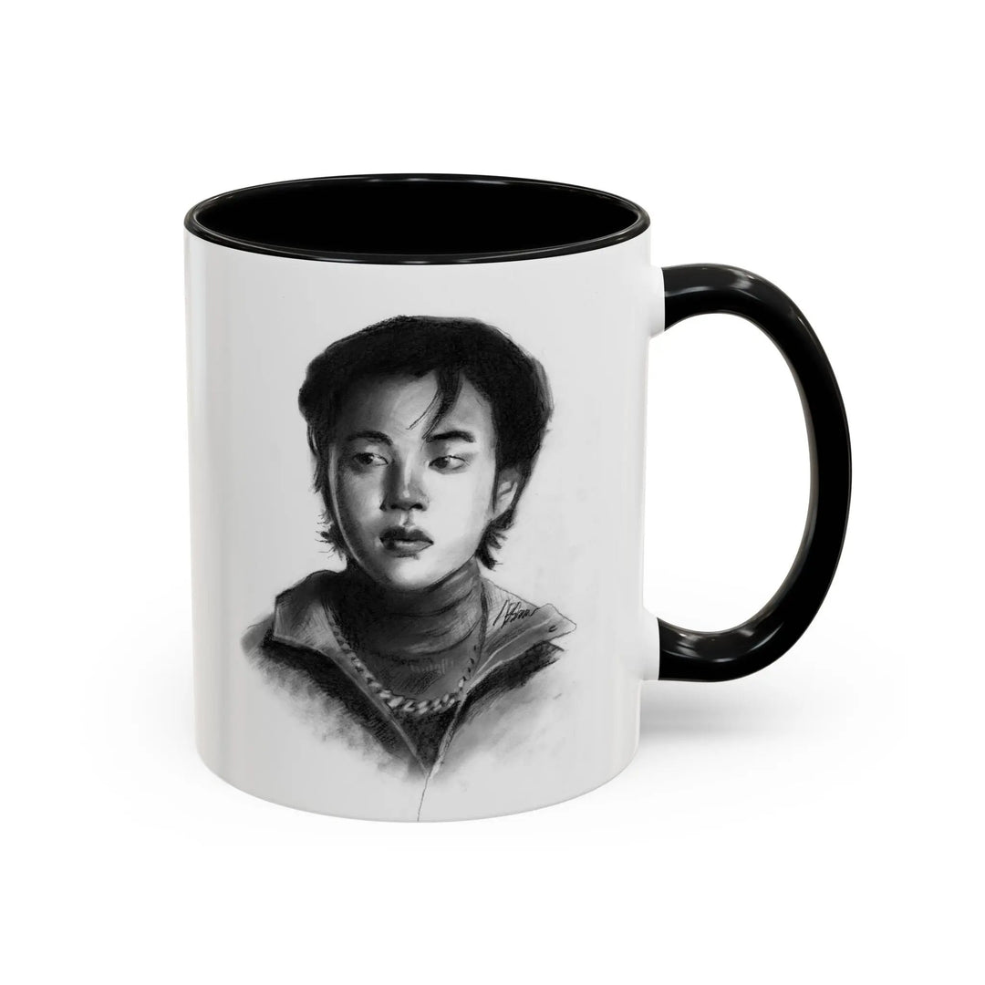 JIMIN of BTS Mug, 11oz Printify - Adam Benet Shaw