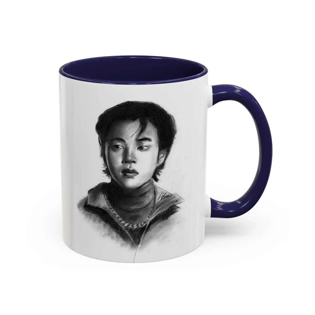 JIMIN of BTS Mug, 11oz Printify - Adam Benet Shaw
