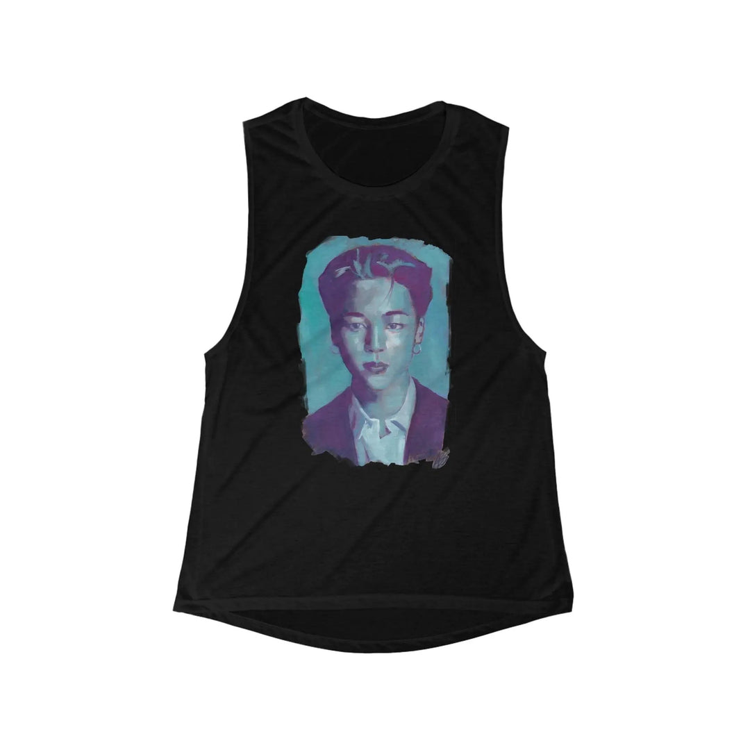JIMIN of BTS Muscle Tank Printify - Adam Benet Shaw