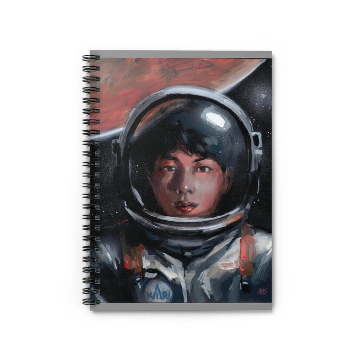 JIN of BTS Astronaut - Notebook Printify - Adam Benet Shaw
