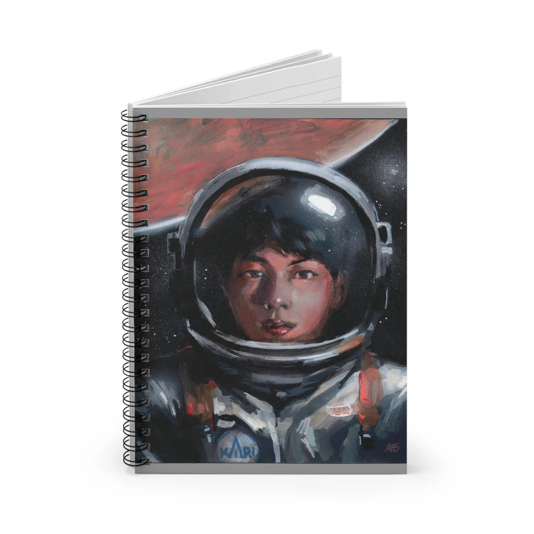 JIN of BTS Astronaut - Notebook Printify - Adam Benet Shaw