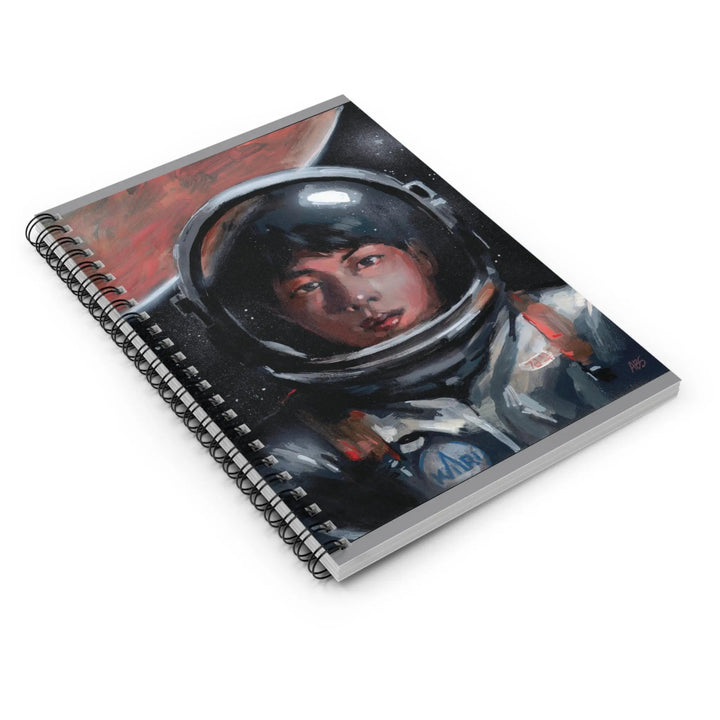 JIN of BTS Astronaut - Notebook Printify - Adam Benet Shaw