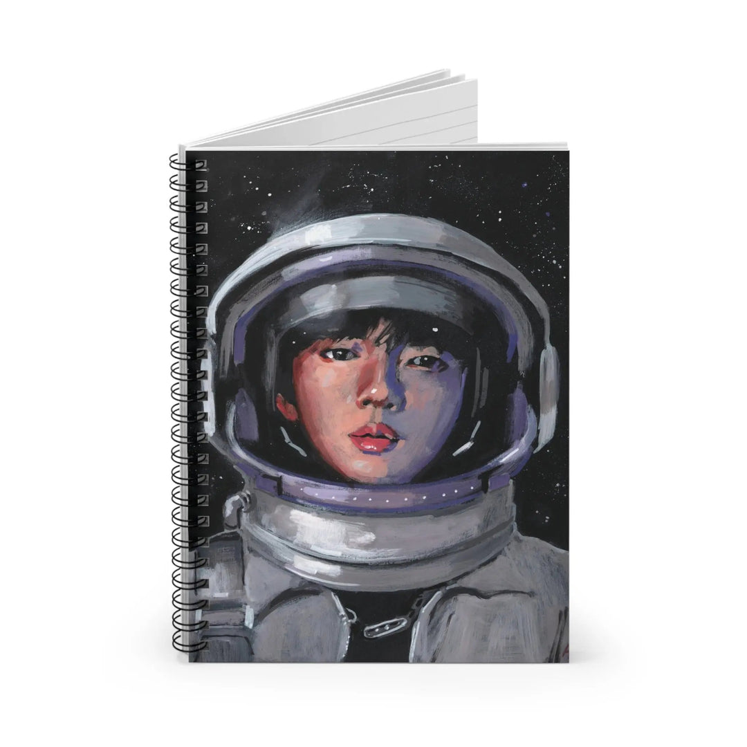 JIN of BTS Notebook Welcome Home, Seokjin! Printify - Adam Benet Shaw