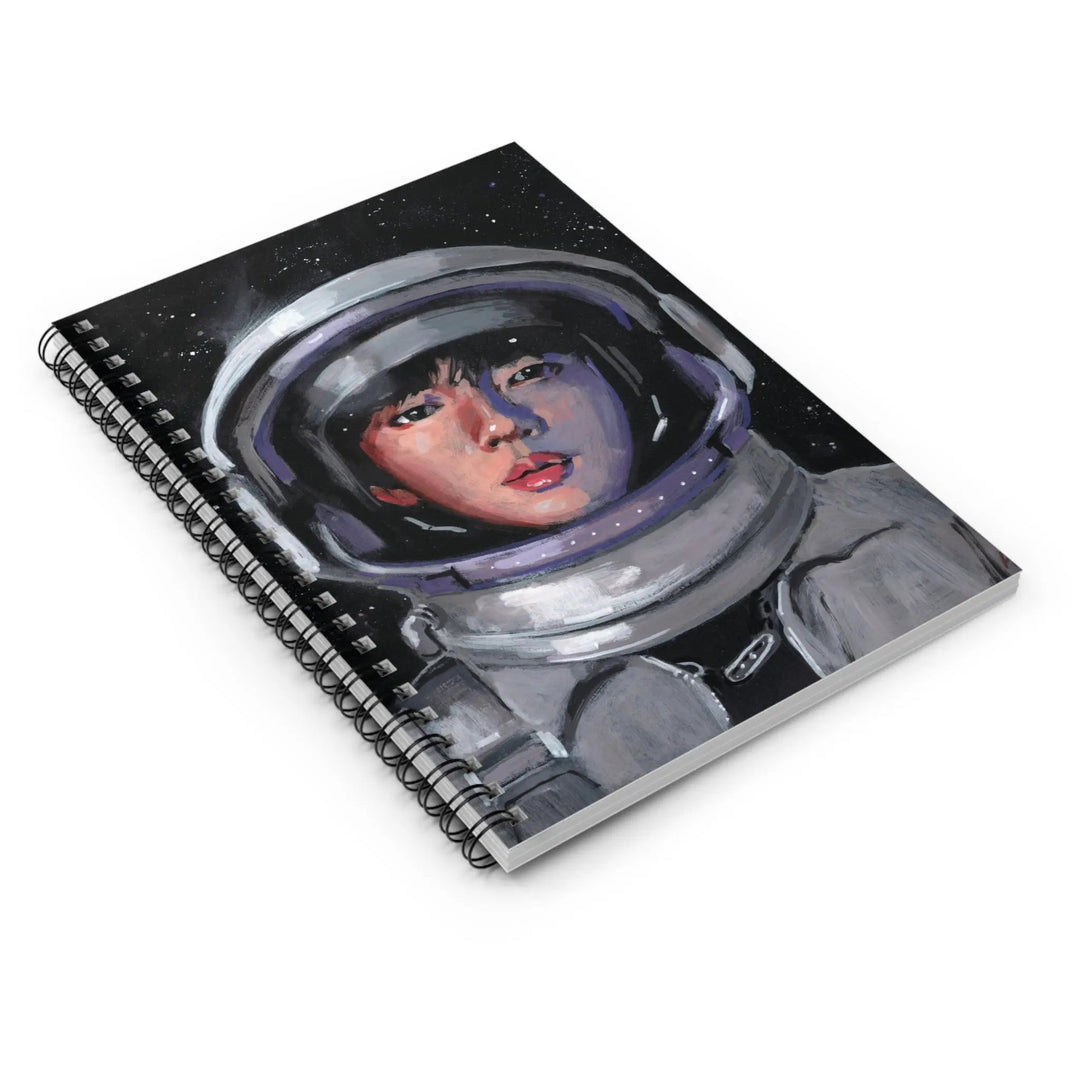 JIN of BTS Notebook Welcome Home, Seokjin! Printify - Adam Benet Shaw