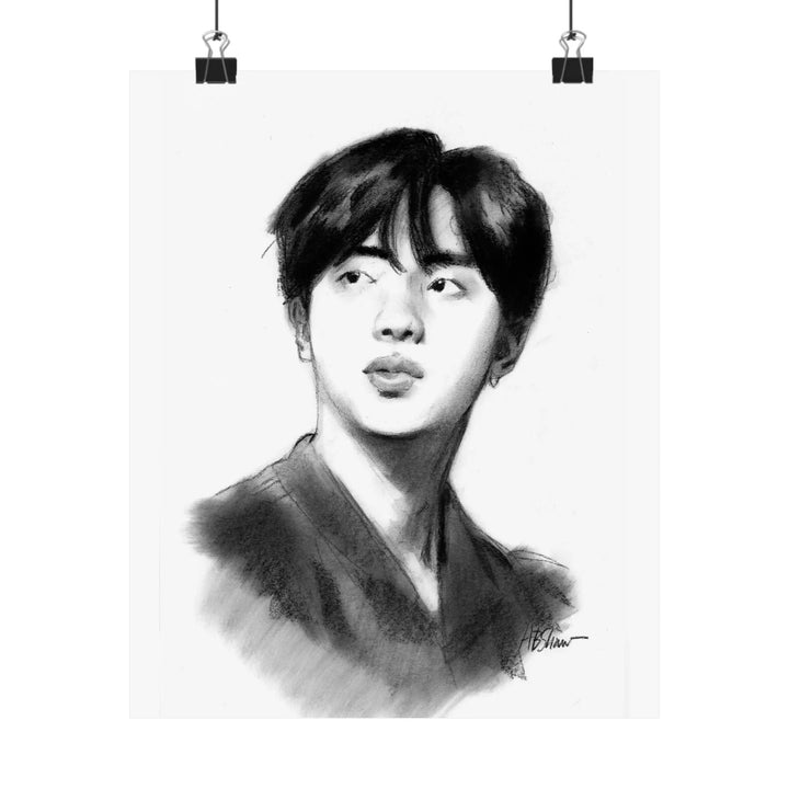 JIN of BTS Printify - Adam Benet Shaw
