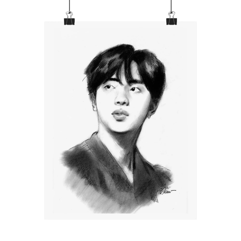 JIN of BTS Printify - Adam Benet Shaw