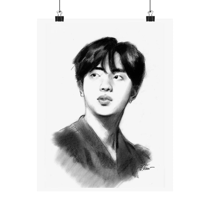 JIN of BTS Printify - Adam Benet Shaw