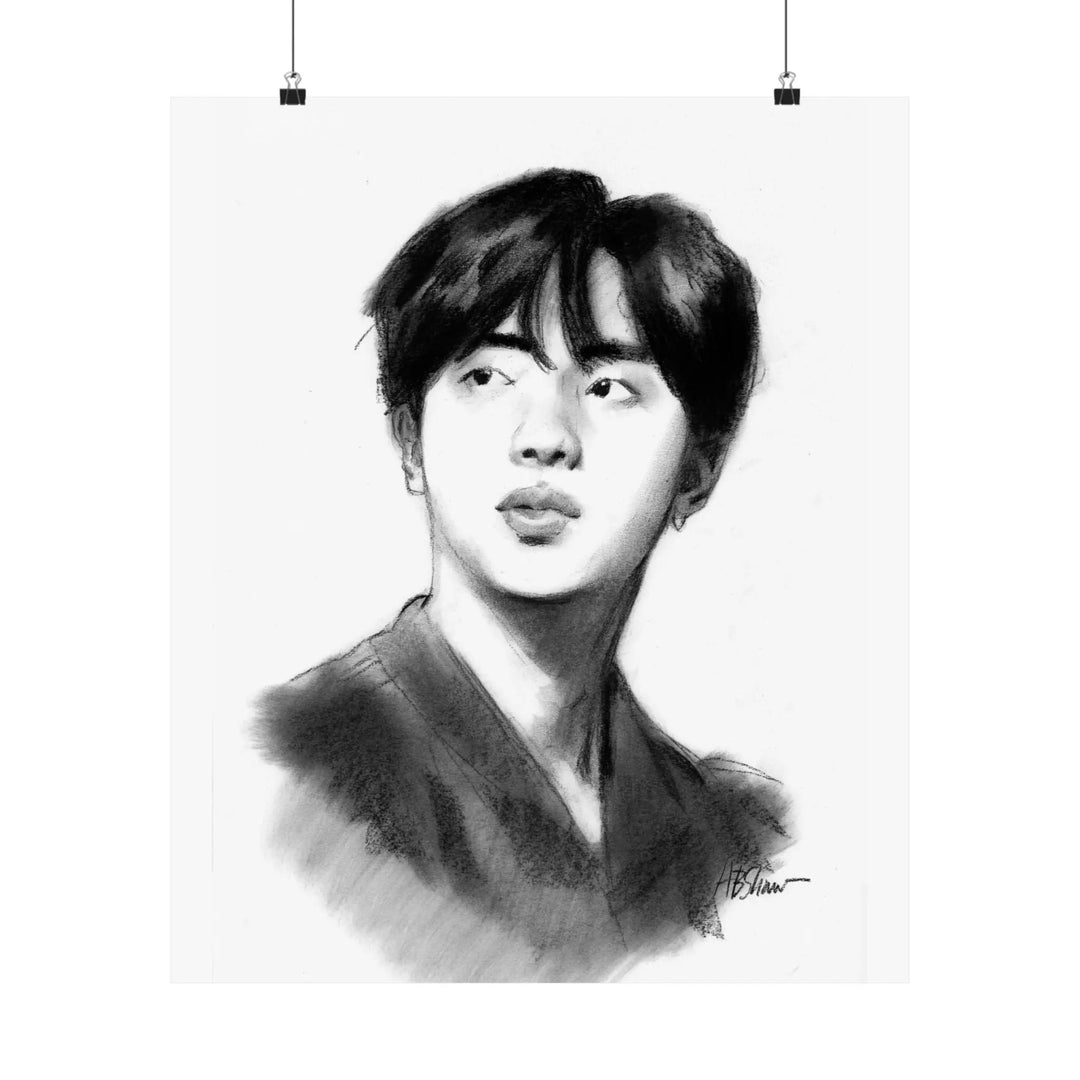JIN of BTS Printify - Adam Benet Shaw