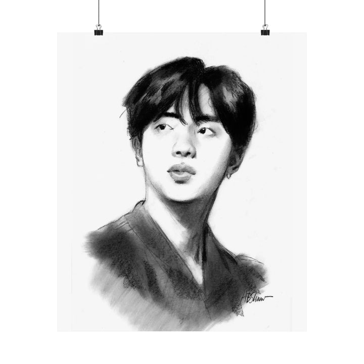 JIN of BTS Printify - Adam Benet Shaw