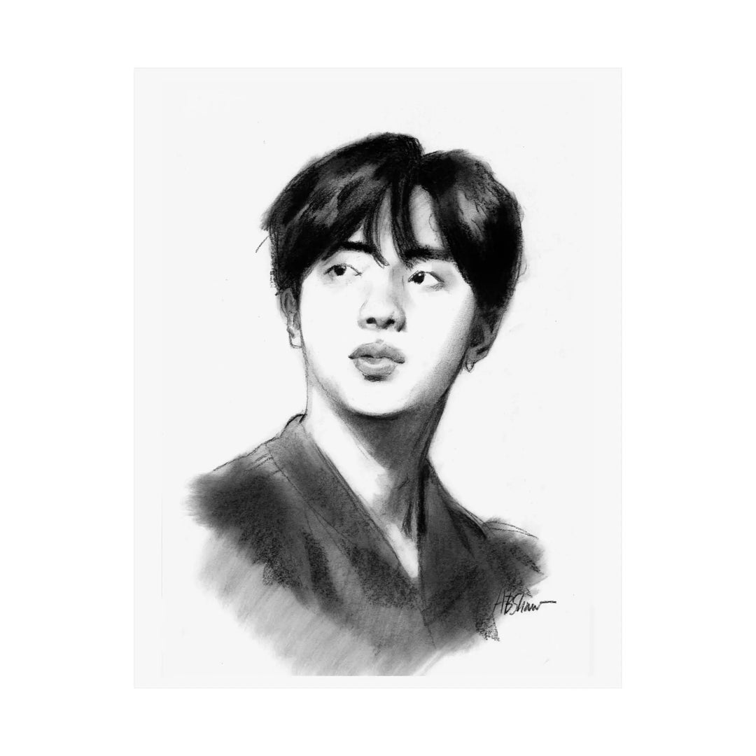 JIN of BTS Printify - Adam Benet Shaw