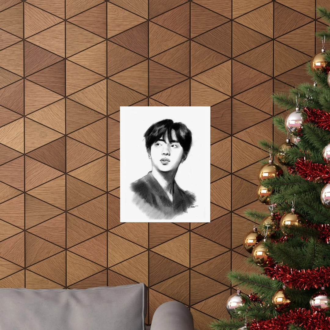 JIN of BTS Printify - Adam Benet Shaw