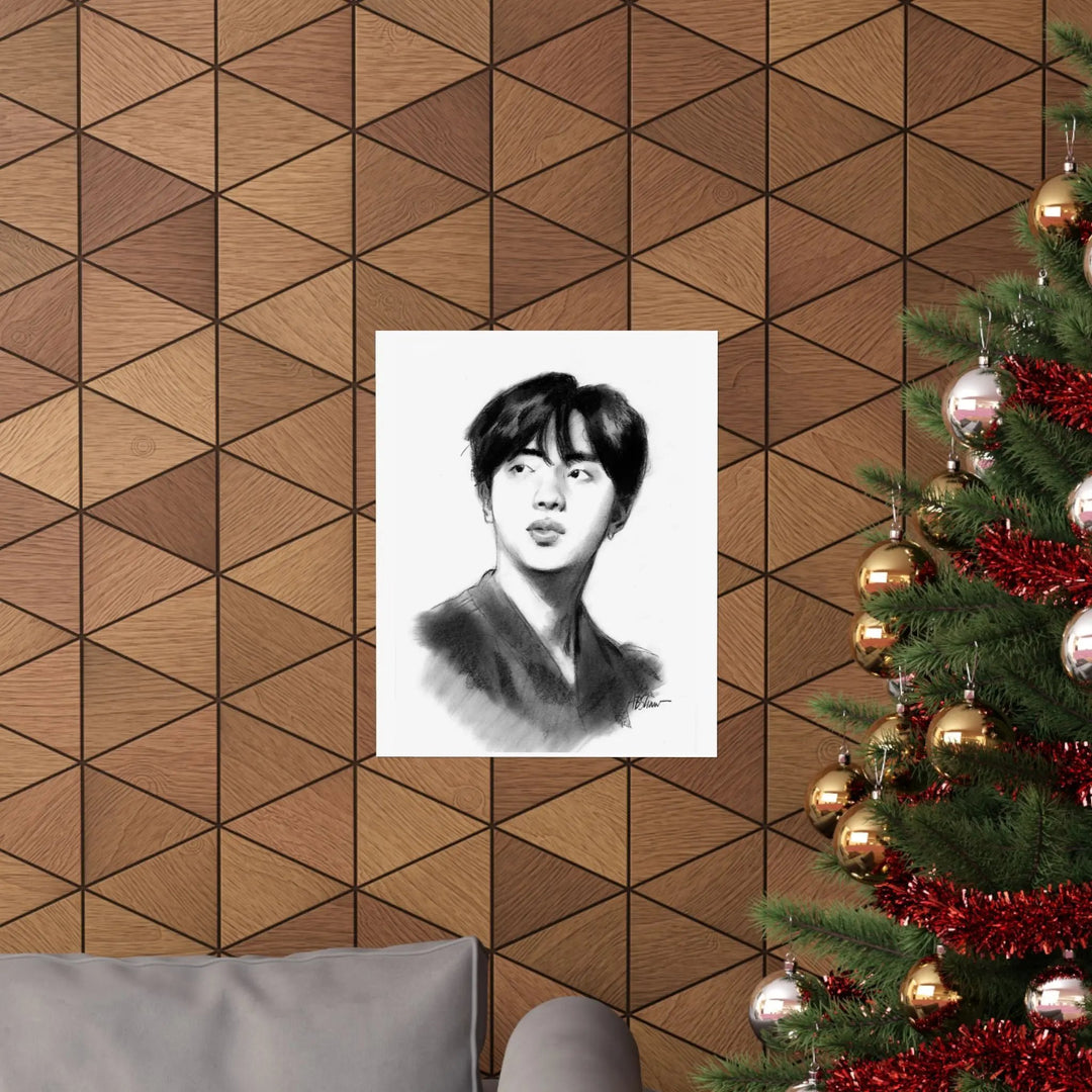 JIN of BTS Printify - Adam Benet Shaw