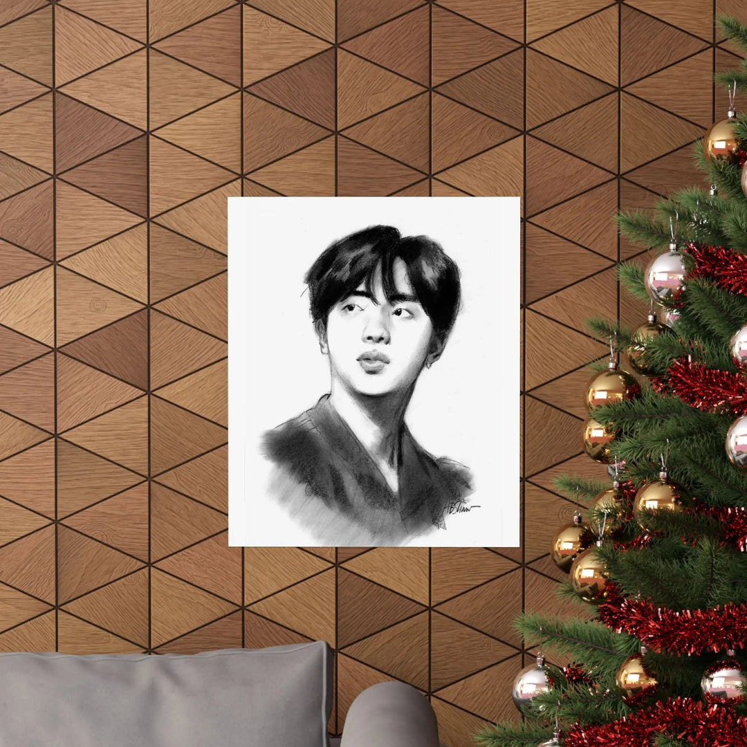 JIN of BTS Printify - Adam Benet Shaw