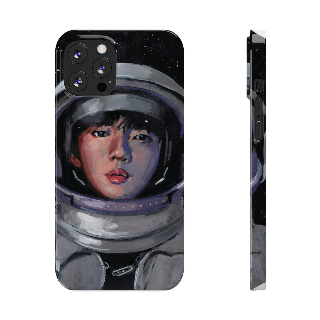 JIN of BTS The Astronaut is Almost Home Phone Case Printify - Adam Benet Shaw