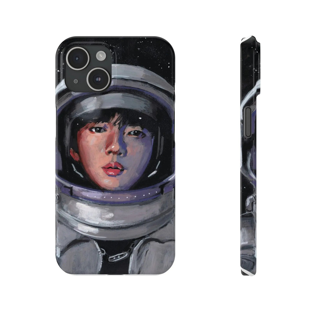 JIN of BTS The Astronaut is Almost Home Phone Case Printify - Adam Benet Shaw