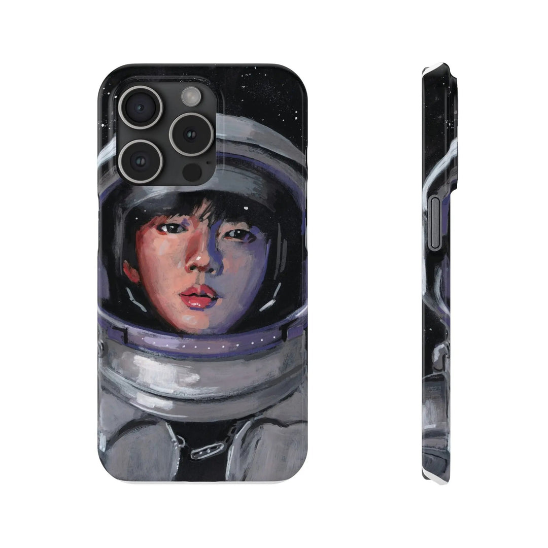 JIN of BTS The Astronaut is Almost Home Phone Case Printify - Adam Benet Shaw