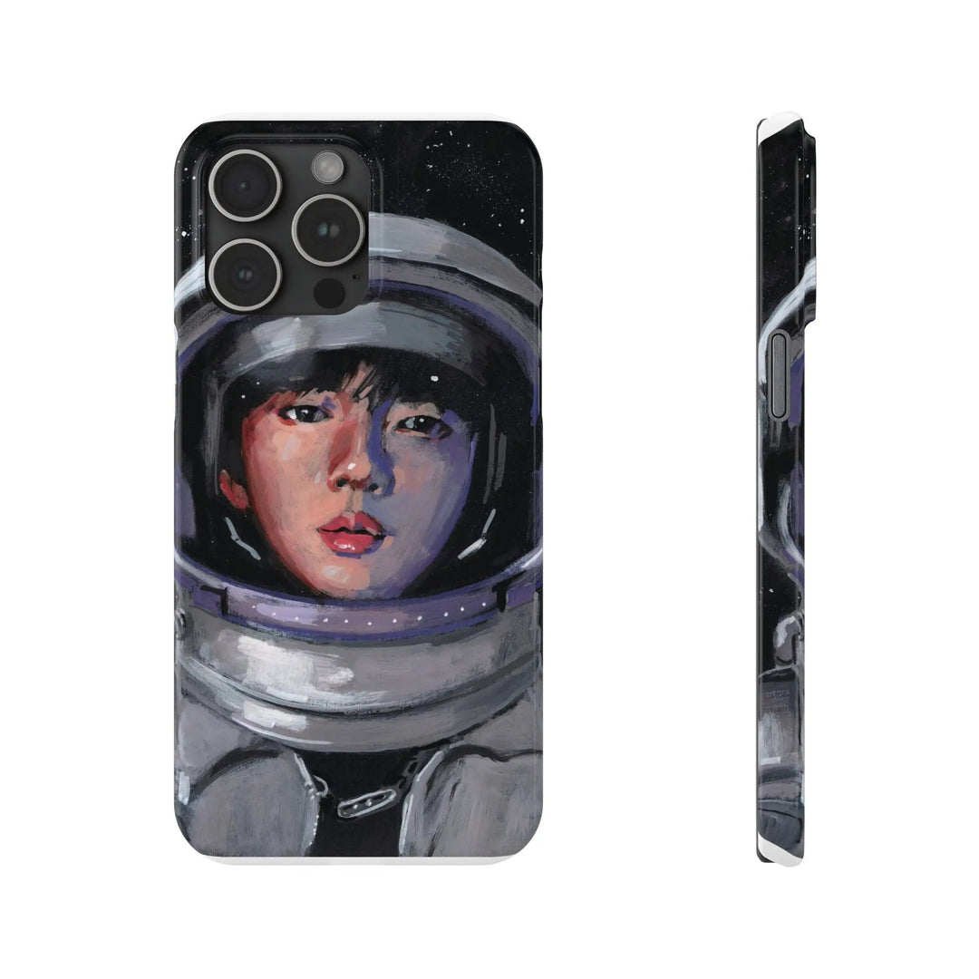 JIN of BTS The Astronaut is Almost Home Phone Case Printify - Adam Benet Shaw