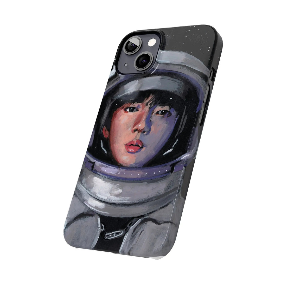 JIN of BTS The Astronaut is Almost Home Phone Case Printify - Adam Benet Shaw