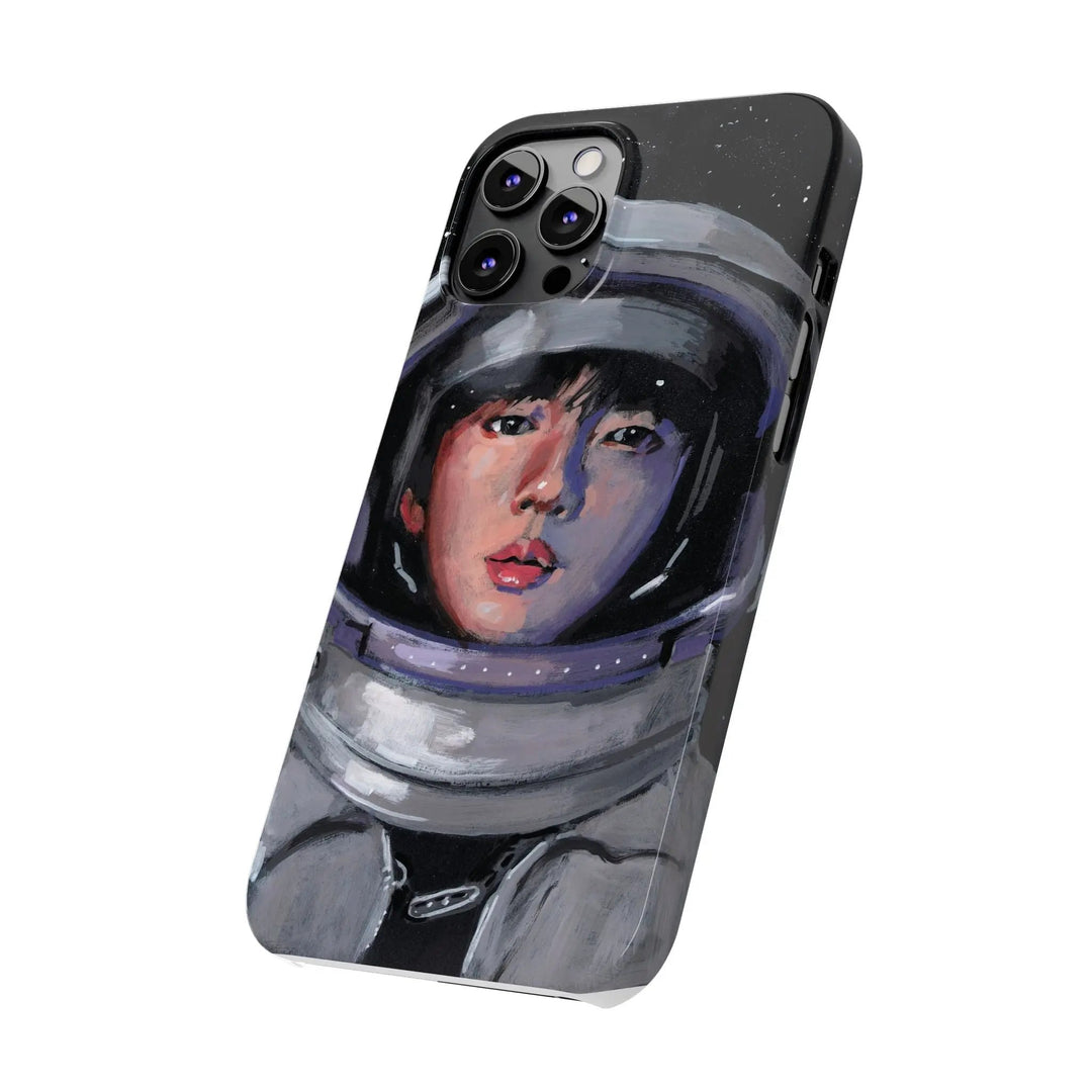 JIN of BTS The Astronaut is Almost Home Phone Case Printify - Adam Benet Shaw