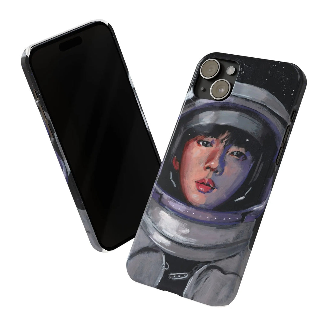 JIN of BTS The Astronaut is Almost Home Phone Case Printify - Adam Benet Shaw
