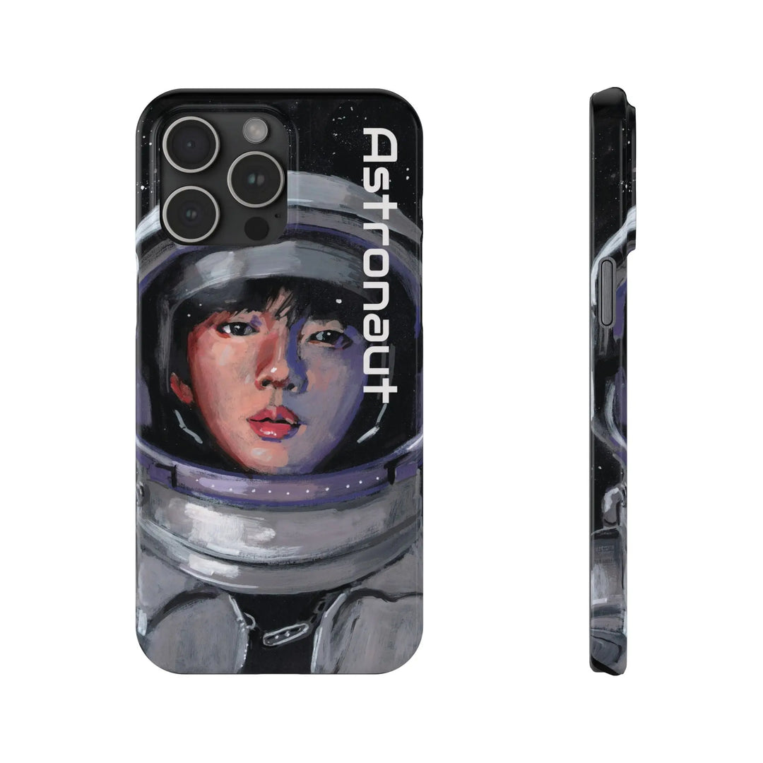 JIN of BTS The Astronaut is Almost Home iPhone Case Printify - Adam Benet Shaw