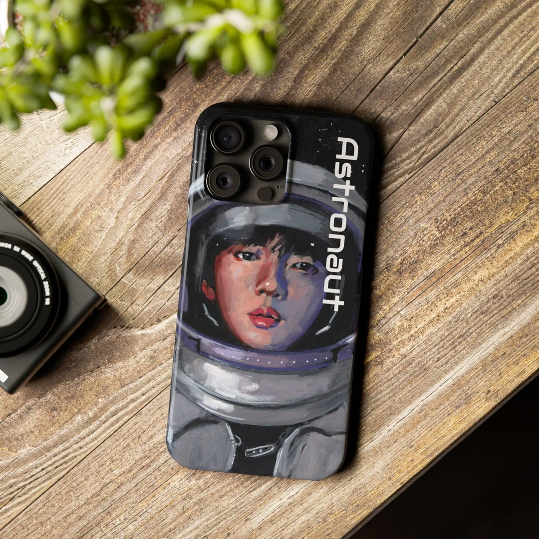 JIN of BTS The Astronaut is Almost Home iPhone Case Printify - Adam Benet Shaw