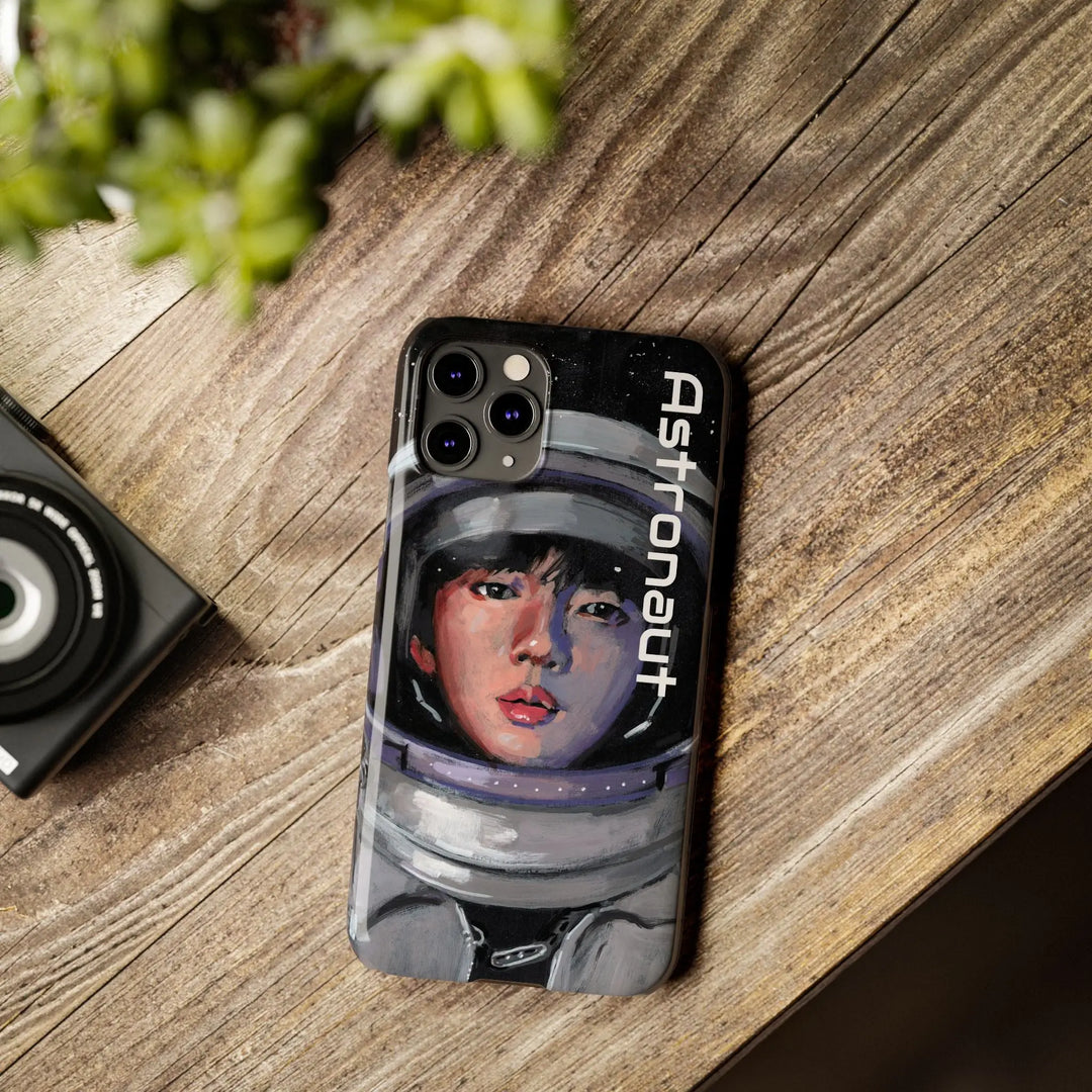 JIN of BTS The Astronaut is Almost Home iPhone Case Printify - Adam Benet Shaw