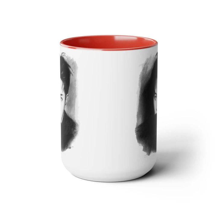 Jhope of BTS Two-Tone Coffee Mugs, 15oz Printify - Adam Benet Shaw