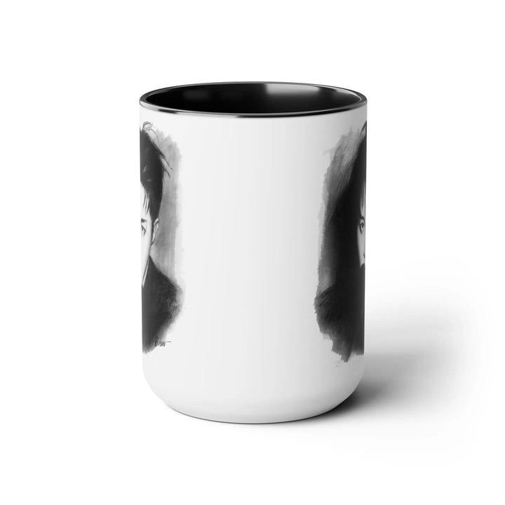 Jhope of BTS Two-Tone Coffee Mugs, 15oz Printify - Adam Benet Shaw