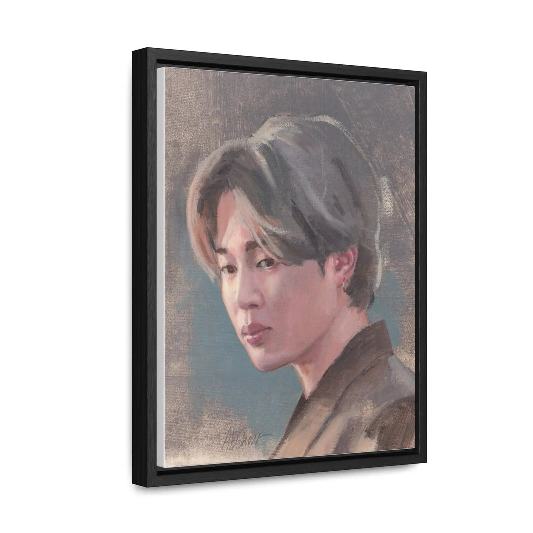 Jimin Print, Gallery Canvas Wrap, Vertical Frame Printify - Adam Benet Shaw