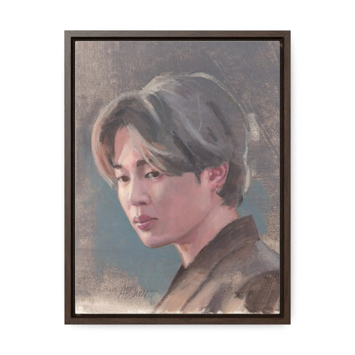 Jimin Print, Gallery Canvas Wrap, Vertical Frame Printify - Adam Benet Shaw