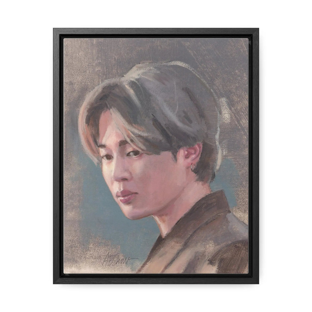 Jimin Print, Gallery Canvas Wrap, Vertical Frame Printify - Adam Benet Shaw