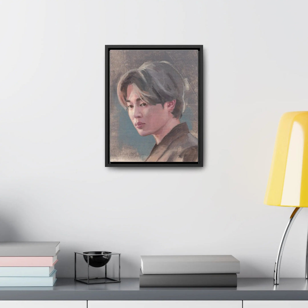 Jimin Print, Gallery Canvas Wrap, Vertical Frame Printify - Adam Benet Shaw
