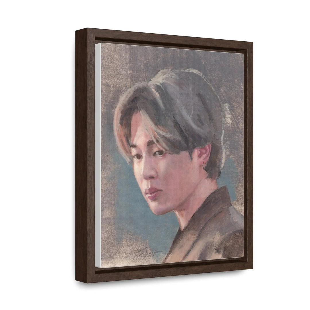 Jimin Print, Gallery Canvas Wrap, Vertical Frame Printify - Adam Benet Shaw
