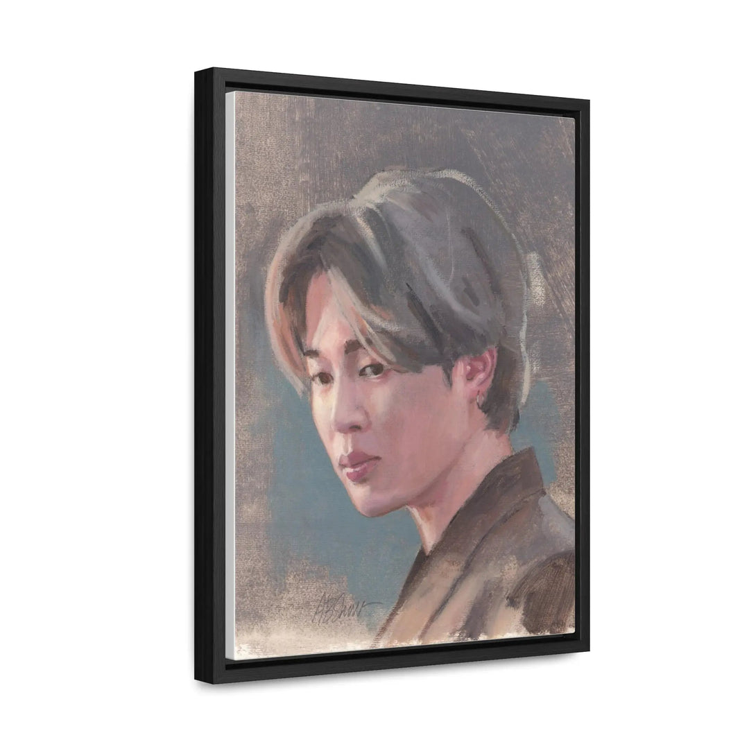 Jimin Print, Gallery Canvas Wrap, Vertical Frame Printify - Adam Benet Shaw