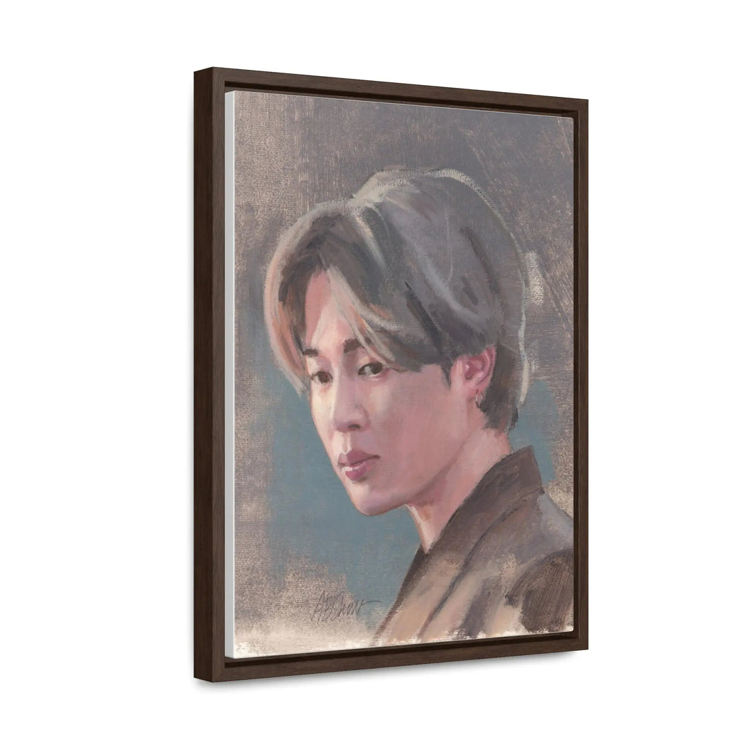 Jimin Print, Gallery Canvas Wrap, Vertical Frame Printify - Adam Benet Shaw