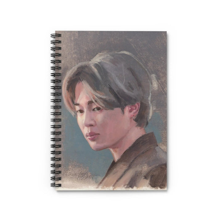 Jimin of BTS - Notebook Printify - Adam Benet Shaw