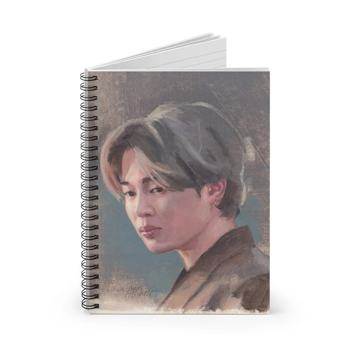 Jimin of BTS - Notebook Printify - Adam Benet Shaw