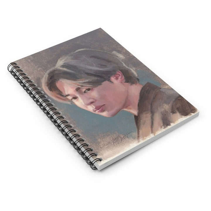 Jimin of BTS - Notebook Printify - Adam Benet Shaw