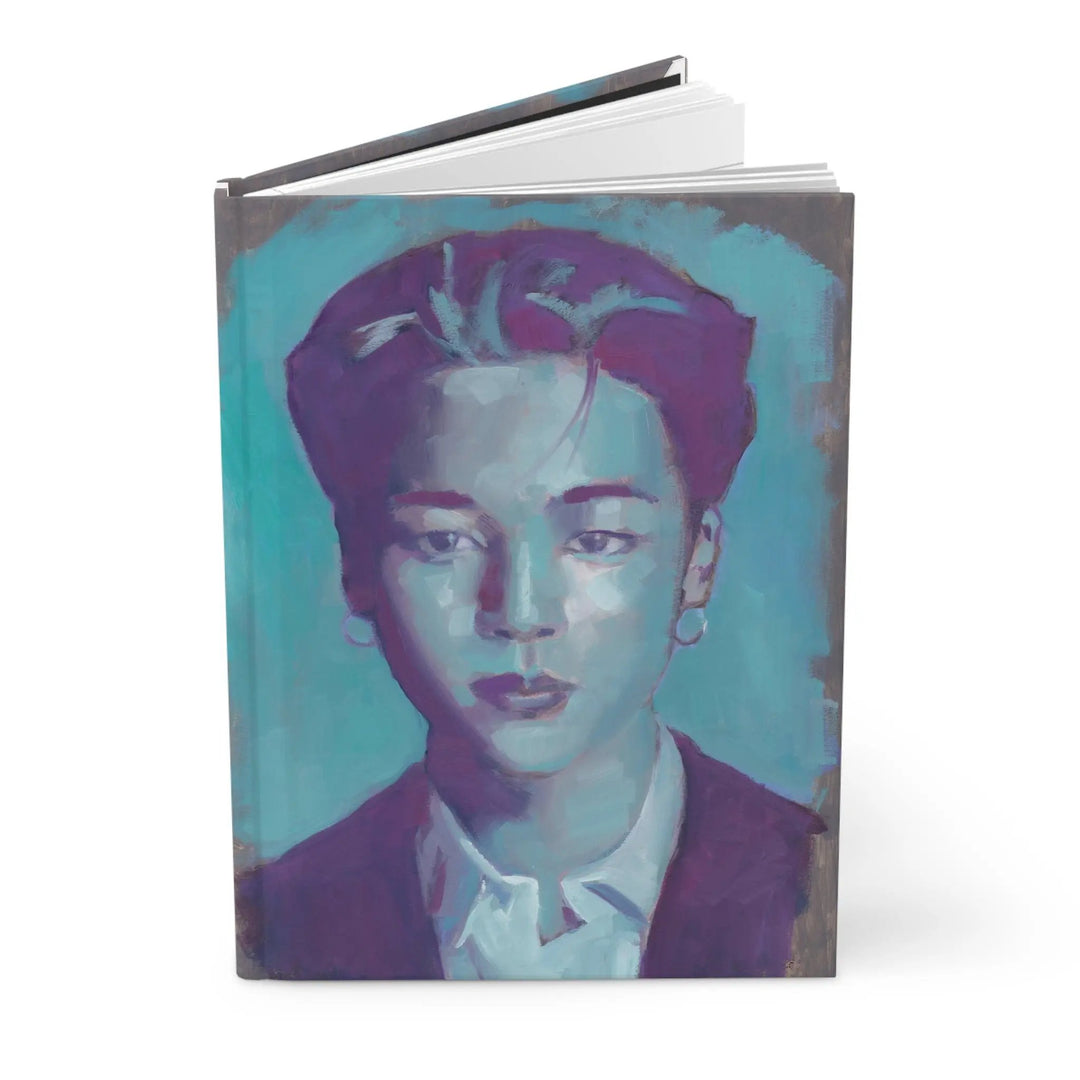 Jimin of BTS - Notebook Printify - Adam Benet Shaw