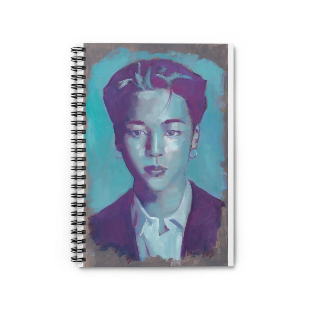 Jimin of BTS - Notebook Printify - Adam Benet Shaw
