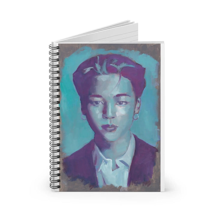 Jimin of BTS - Notebook Printify - Adam Benet Shaw