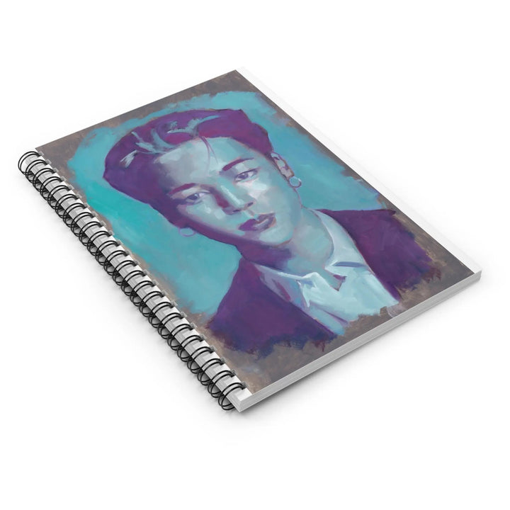 Jimin of BTS - Notebook Printify - Adam Benet Shaw